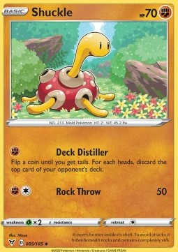 Shuckle⁣ - Vivid Voltage⁣ (Uncommon)⁣ [85]