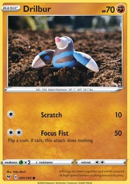 Drilbur⁣ - Vivid Voltage⁣ (Common)⁣ [91]