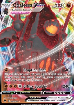 Coalossal VMAX⁣ - Vivid Voltage⁣ (Ultra Rare)⁣ [99]