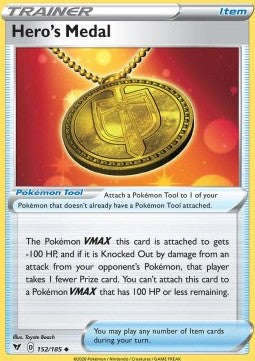Hero's Medal⁣ - Vivid Voltage⁣ (Uncommon)⁣ [152]