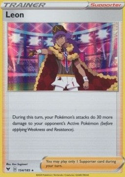 Leon⁣ - Vivid Voltage⁣ (Holo Rare)⁣ [154]
