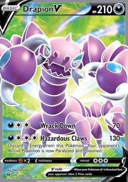 Drapion V⁣ - Vivid Voltage⁣ (Ultra Rare)⁣ [175]