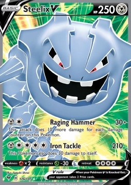 Steelix V⁣ - Vivid Voltage⁣ (Ultra Rare)⁣ [176]