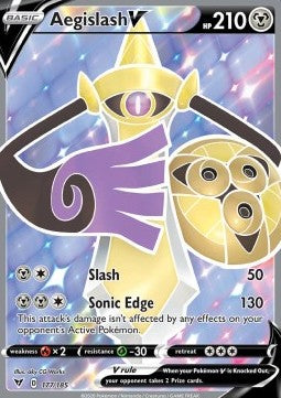 Aegislash V⁣ - Vivid Voltage⁣ (Ultra Rare)⁣ [177]