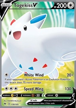 Togekiss V⁣ - Vivid Voltage⁣ (Ultra Rare)⁣ [178]