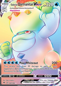 Galarian Darmanitan VMAX⁣ - Vivid Voltage⁣ (Secret Rare)⁣ [187]