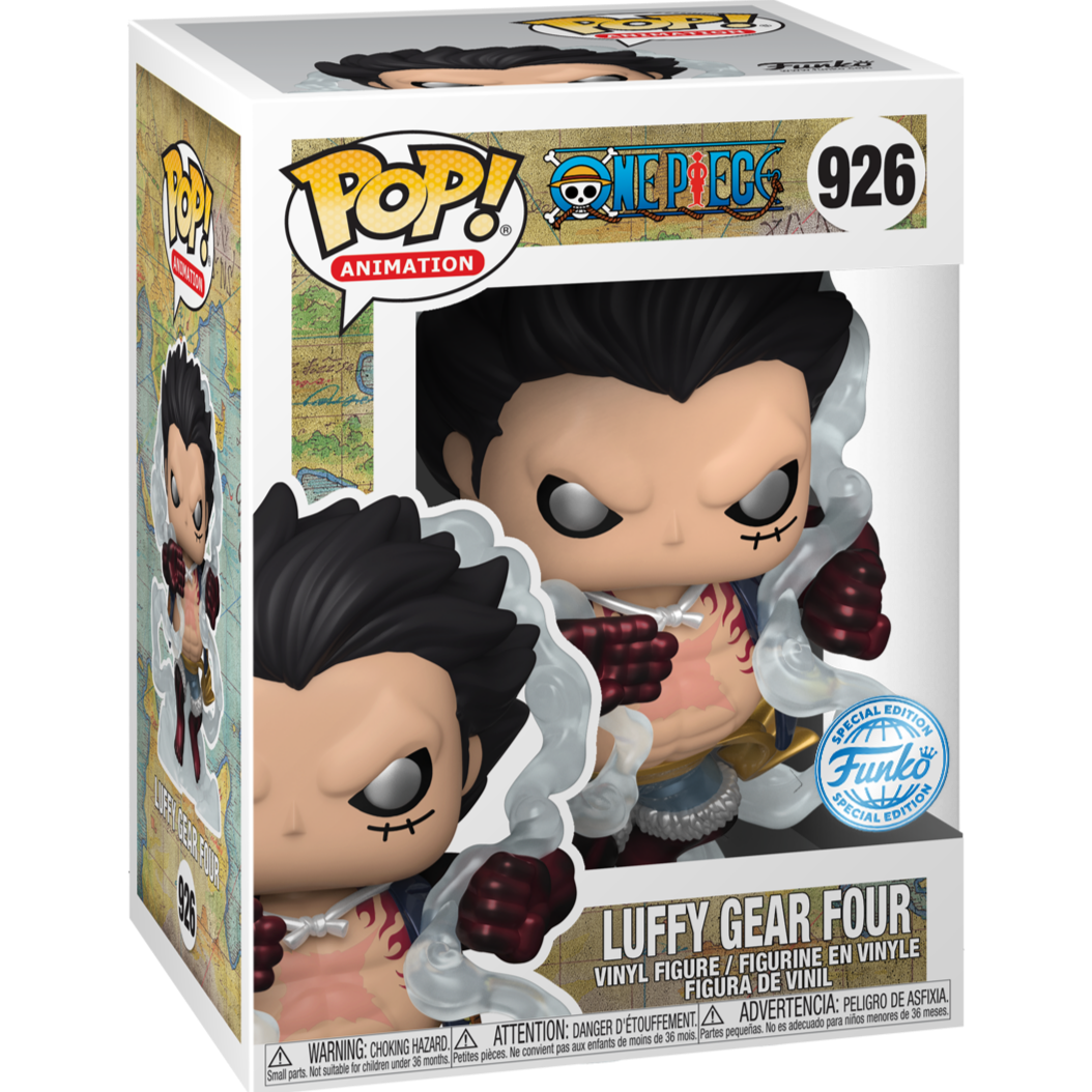 Funko POP! - One Piece: Luffy Gear Four (Metallic - Special Edition) #926