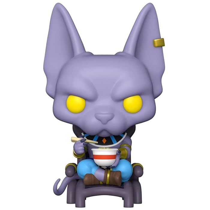 Funko POP! - Dragon Ball Super: Beerus (Eating Noodles) #1110 (Special Edition)