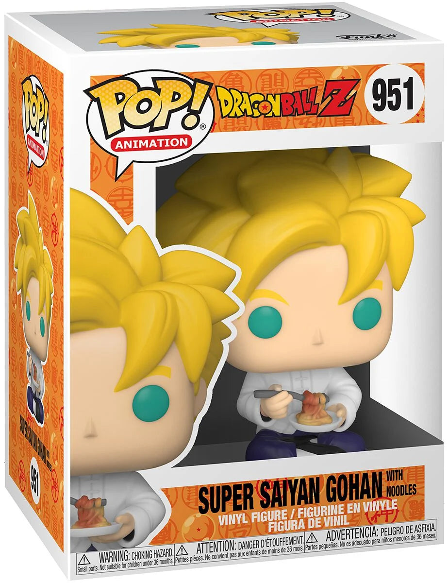 Funko POP! - Dragon Ball Z: Super Saiyan Gohan (w/ Noodles) #951