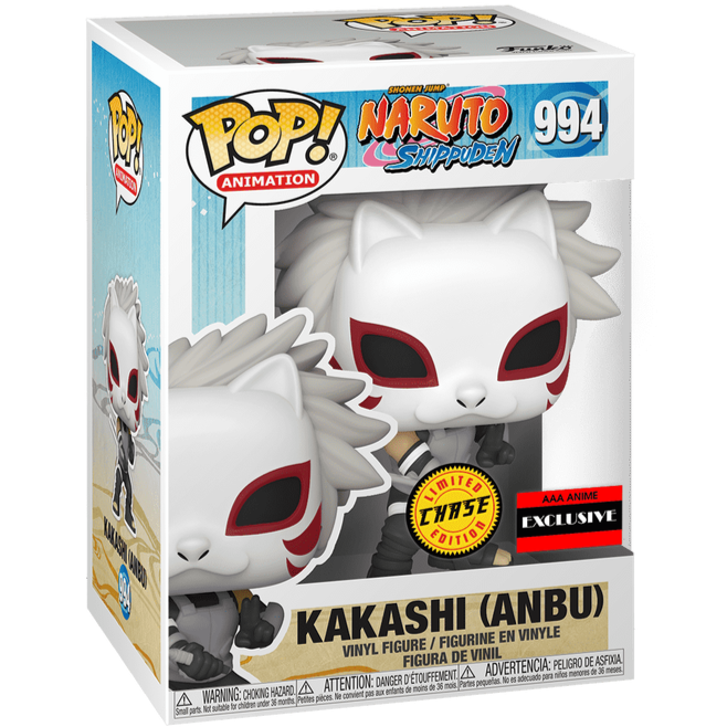 Funko POP! - Naruto Shippuden: Kakashi (Anbu) #994 (AAA Anime Exclusive) (Chase)