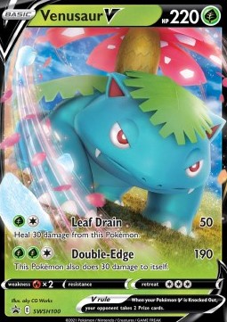 Venusaur V⁣ - SWSH Black Star Promos⁣ (Promo)⁣ [100]