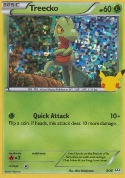 Treecko - McDonald's Collection 25th Anniversary (Promo) [MCD25-3]