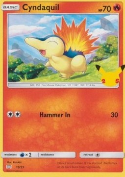 Cyndaquil - McDonald's Collection 25th Anniversary (Promo) [MCD25-10]