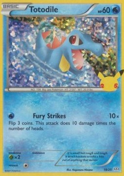 Totodile - McDonald's Collection 25th Anniversary (Promo) [MCD25-18]