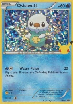 Oshawott - McDonald's Collection 25th Anniversary (Promo) [MCD25-21]