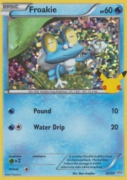 Froakie - McDonald's Collection 25th Anniversary (Promo) [MCD25-22]