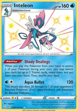 Inteleon - Shining Fates (Secret Rare) [SHF-SV27]