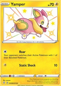 Yamper - Shining Fates (Secret Rare) [SHF-SV39]