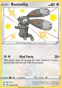 Bunnelby - Shining Fates (Secret Rare) [SHF-SV97]