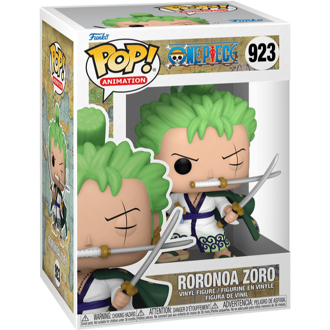 Funko POP! - One Piece: Roronoa Zoro #923 Action- og legetøjsfigurer Funko POP!