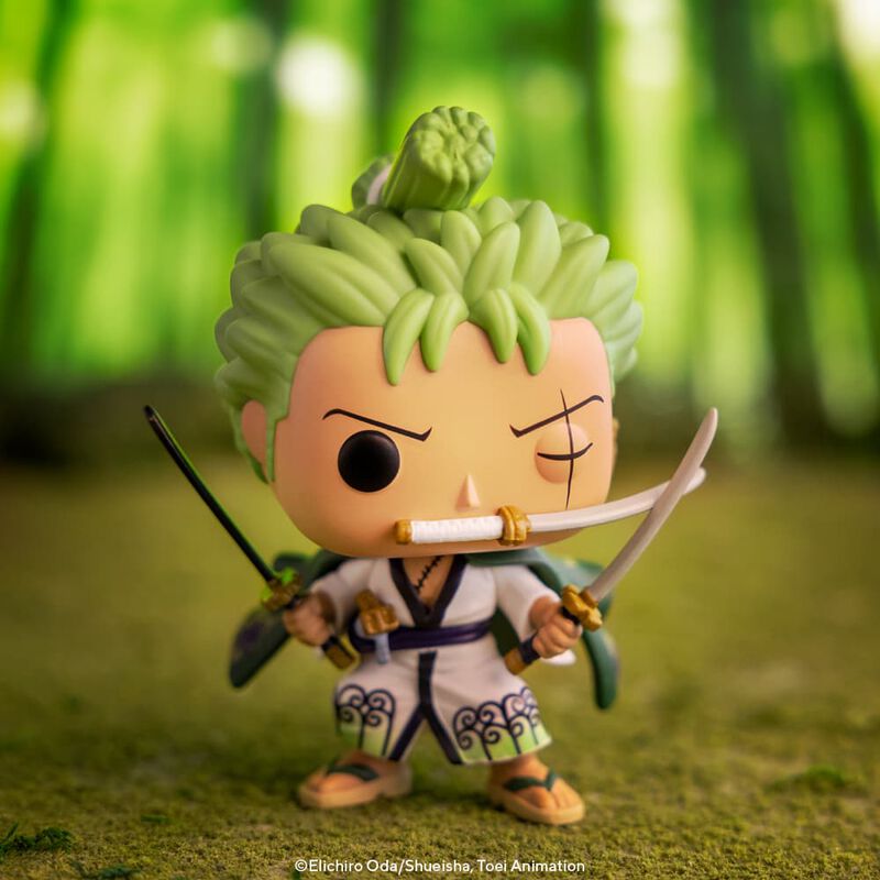 Funko POP! - One Piece: Roronoa Zoro #923 Action- og legetøjsfigurer Funko POP!