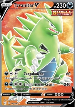 Tyranitar V - Battle Styles (Ultra Rare) [BST-154]