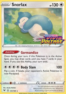 Snorlax⁣ - Vivid Voltage⁣ (Promo)⁣ [131]