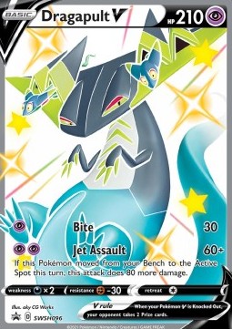 Dragapult V - SWSH Black Star Promos (Promo) [SWSH-096]