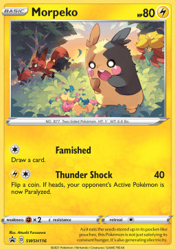 Morpeko⁣ - SWSH Black Star Promos⁣ (Promo)⁣ [116]