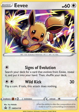 Eevee⁣ - SWSH Black Star Promos⁣ (Promo)⁣ [118]