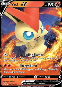 Victini V⁣ - SWSH Black Star Promos⁣ (Promo)⁣ [104]