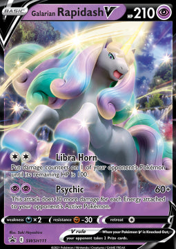 Galarian Rapidash V⁣ - SWSH Black Star Promos⁣ (Promo)⁣ [111]