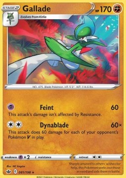 Gallade - Chilling Reign (Rare) [CRE-081]