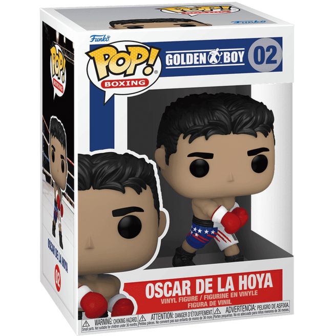 Funko POP! - Golden Boy: Oscar De La Hoya #02