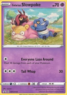 Galarian Slowpoke⁣ - SWSH Black Star Promos⁣ (Promo)⁣ [126]