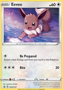 Eevee⁣ - SWSH Black Star Promos⁣ (Promo)⁣ [127]