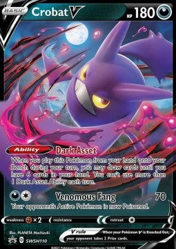 Crobat V⁣ - SWSH Black Star Promos⁣ (Promo)⁣ [110]