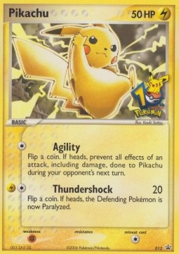 Pikachu - Nintendo Black Star Promos (Promo) [NP-012]