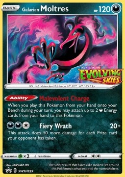 Galarian Moltres⁣ - SWSH Black Star Promos⁣ (Promo)⁣ [125]