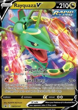 Rayquaza V⁣ - SWSH Black Star Promos⁣ (Promo)⁣ [147]