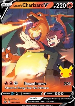 Lance's Charizard V⁣ - SWSH Black Star Promos⁣ (Promo)⁣ [133]