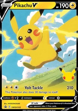 Pikachu V - SWSH Black Star Promos (Promo) [SWSH-143]