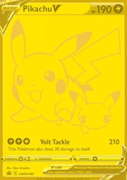 Pikachu V⁣ - SWSH Black Star Promos⁣ (Promo)⁣ [145]