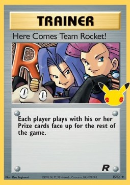 Here Comes Team Rocket! - Celebrations (Holo Rare) [CEL-TR 15]
