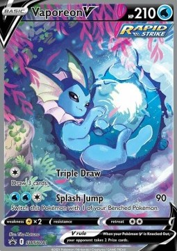 Vaporeon V - SWSH Black Star Promos (Promo) [SWSH-181]