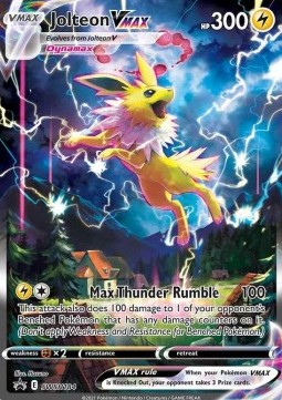 Jolteon VMAX⁣ - SWSH Black Star Promos⁣ (Promo)⁣ [184]