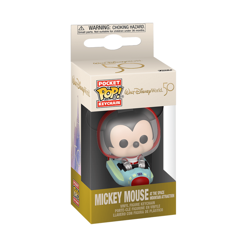 Funko Pocket POP! Keychain - Disney: Mickey Mouse at the Space Mountain Attraction