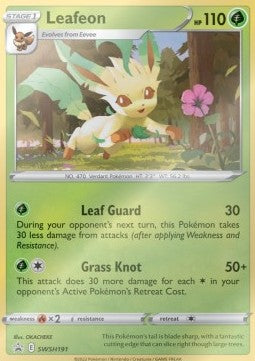 Leafeon⁣ - SWSH Black Star Promos⁣ (Promo)⁣ [191]