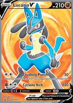 Lucario V⁣ - SWSH Black Star Promos⁣ (Promo)⁣ [213]