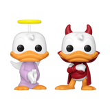 Funko POP! - Donald Duck: Donald's Shoulder Angel & Devil - 2 Pack (Wondrous Convention Exclusive)